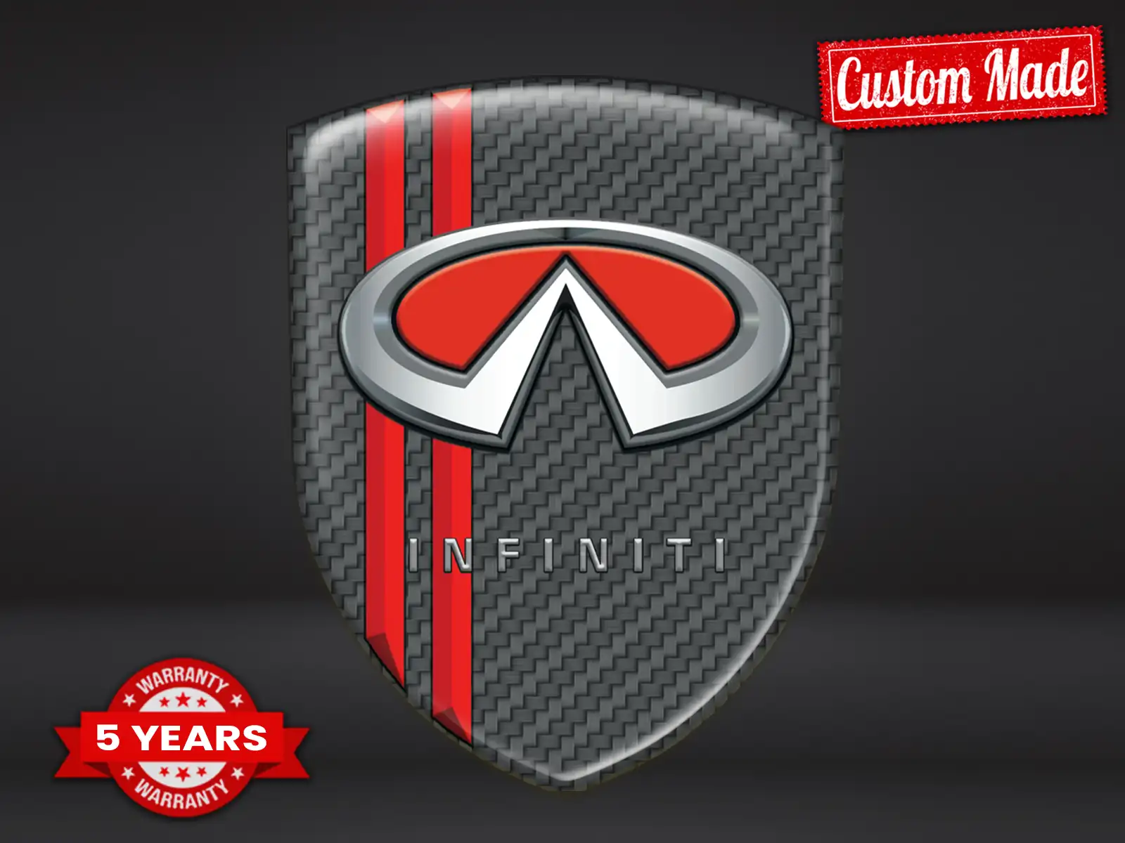 Infiniti Design Decal Auto Resistenti Max Deluxe Pro